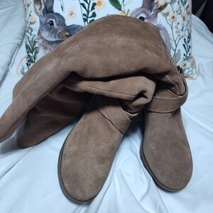 Aldo Women's Brown Suede Platform Shoes